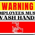 Employees Must Wash Hands Printable Sign