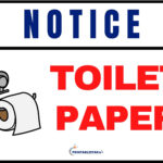 Toilet Paper Sign