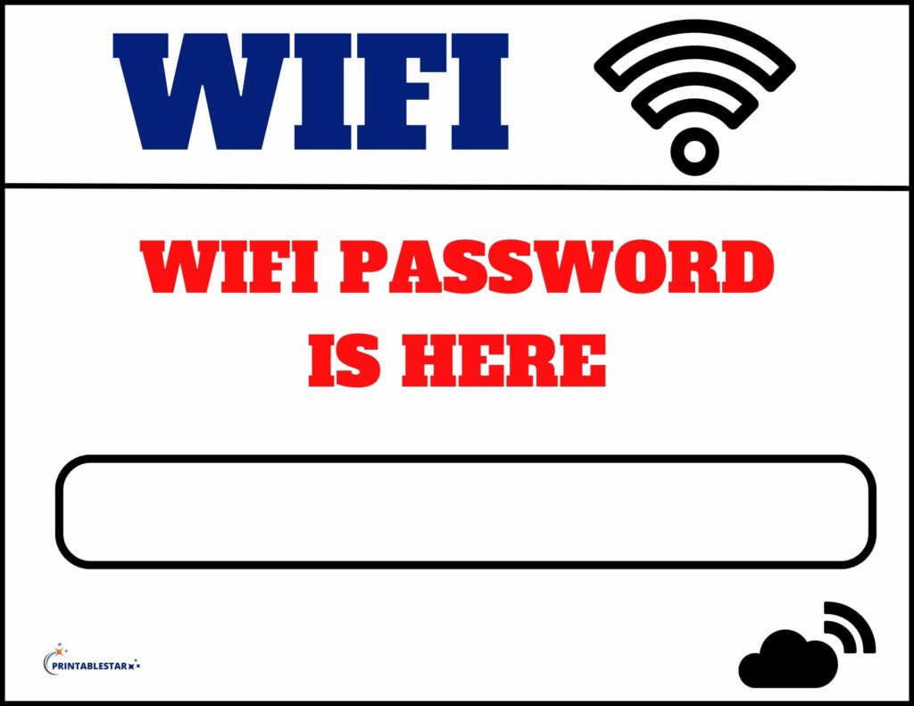 The Wifi Password Is Sign