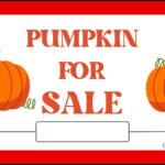 Pumpkins For Sale Sign